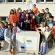 LtAbg. Barbara Novak mit Kids, Solar Benches am Enkplatz (c) PID/Jobst