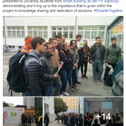 FH Salzburg zu Besuch bei Smarter Together in Wien