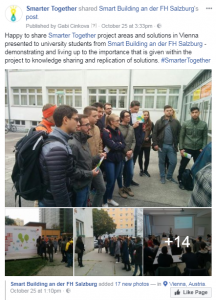 FH Salzburg zu Besuch bei Smarter Together in Wien