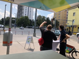 SIMmobil zu Besuch am Geiselberg