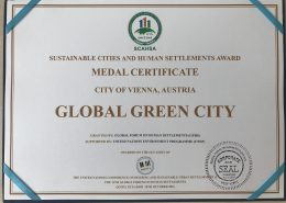 Global Green City Urkunde