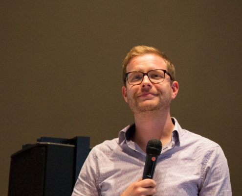 Daniel Sebastian Mühlbach, Smarter Together Mobilität, VHS Simmering, 19.6.2017, Foto Andrea Klem