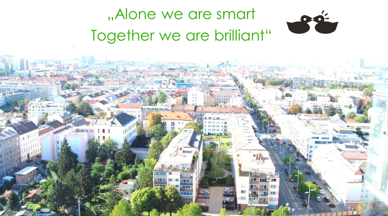 Smarter Together BIldermix mit Hochhausblick (c) SiPl_Hochhausblick