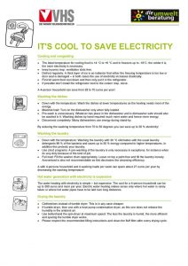 Umweltberatung, It's cool to save electricity