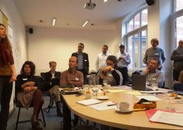 WP8 Treffen Brüssel, Foto Petra Schöfmann