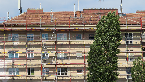 Sanierung in der Lorystraße