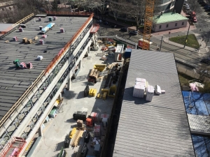 NMS-Baustelle im Zeitraffer