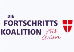 schriftzug Fortschrittskoalition