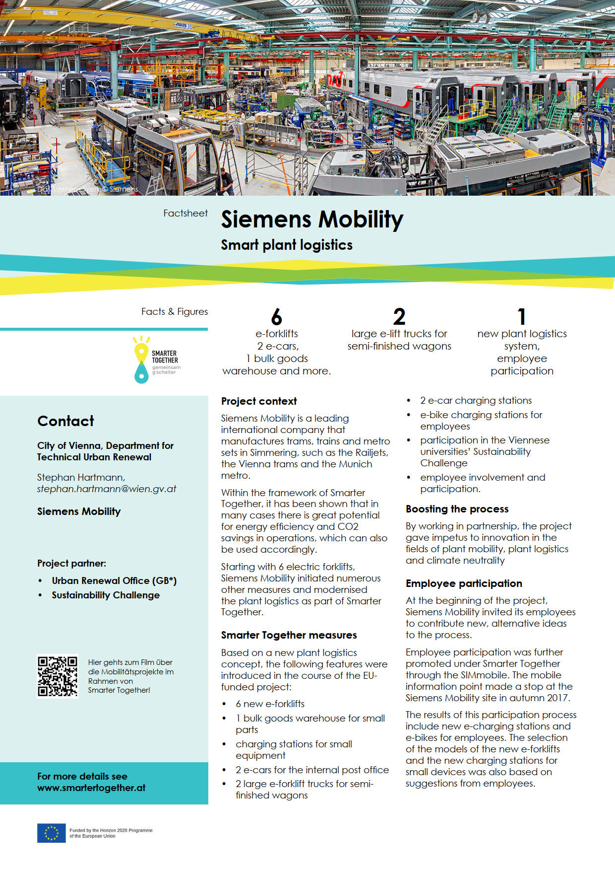 PV-Anlage von Siemens Mobility - Smarter Together