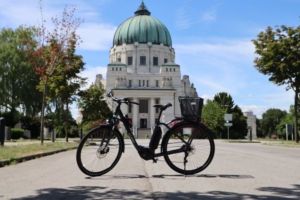 Bikesharing am Zentralfriedhof