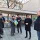 Südkoreanische Besuchergruppe bei Projektspaziergang zu Smarter Together in Simmering